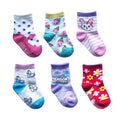 6 Pairs/lot 0 to 6 Yrs Cotton Children's Anti-slip Boat Socks For Boys Girl Low Cut Floor Kid Sock With Rubber Grips Four Season