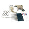 New Locksmith Tools,Lock Gun with Transparent Practice Locks Broken Key Extractor Pick Tool ,Great Lock Pick Practice Set