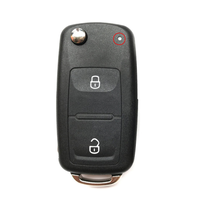 2/3 Buttons Remote key Fob shell For Skoda Octavia VW Volkswagen Golf Mk6 Tiguan Polo Passat CC SEAT Replacement Car Key Case