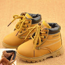 Autumn Winter Baby Boots Toddler Martin Boots Kids Shoes Boys Girls Snow Boots Girls Boys Plush Fashion Boots Shoes Size 21-30