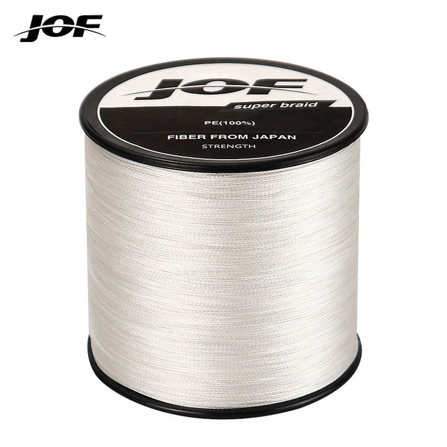 JOF 4 Strands Braided Fishing Line Multifilament 300M 500M 1000M Carp Fishing Japanese Braided Wire Fishing Accessories Pe Line