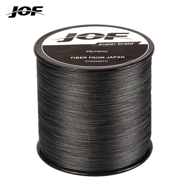JOF 4 Strands Braided Fishing Line Multifilament 300M 500M 1000M Carp Fishing Japanese Braided Wire Fishing Accessories Pe Line
