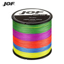JOF 4 Strands Braided Fishing Line Multifilament 300M 500M 1000M Carp Fishing Japanese Braided Wire Fishing Accessories Pe Line
