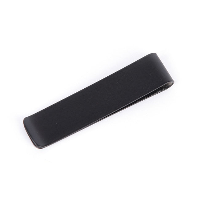 1Pc New Metal Bifold Money Clip Bar Wallet Replace Parts Spring Clamp Cash Holder