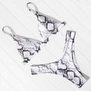 OMKAGI Bikini Micro Swimwear Women Leopard High Cut Swimming Bathing Suit Biquini Set Sexy Swimsuit Femme Brazilian Bikini 2020