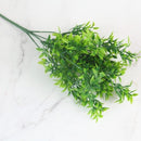 7 Fork Artificial Plants Eucalyptus Grass Plastic Ferns Green Leaves Fake Flower Plant Wedding Home Decoration Table Decors