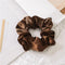 1PC Satin Silk Solid Color Scrunchies Elastic Hair Bands 2019 New Women Girls Hair Accessories Ponytail Holder Hair Ties Rope