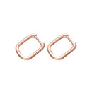 ZHUKOU 13x14mm one pair crystal hoop earrings for women jewelry DIY small earrings hooks jewelry accessories making model:VE82
