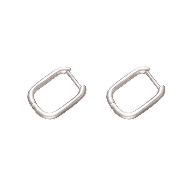 ZHUKOU 13x14mm one pair crystal hoop earrings for women jewelry DIY small earrings hooks jewelry accessories making model:VE82