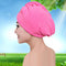 1pcs  Microfibre After Shower Hair Drying Wrap Womens Girls Lady's Towel Quick Dry Hair Hat Cap Turban Head Wrap Bathing Tools