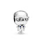 2Pcs/Lot Silver-plate Charm DIY Charm Beaded Pendant, For Making Men Women Bracelet Jewelry Gifts,For Brand Charm Jewelry Make