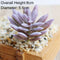 39Styles Purple Flocking Artificial Succulents Plants Home Garden Decoration DIY Plants Wall Flower Arrangement Fake Plants