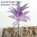 39Styles Purple Flocking Artificial Succulents Plants Home Garden Decoration DIY Plants Wall Flower Arrangement Fake Plants