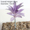 39Styles Purple Flocking Artificial Succulents Plants Home Garden Decoration DIY Plants Wall Flower Arrangement Fake Plants