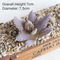 39Styles Purple Flocking Artificial Succulents Plants Home Garden Decoration DIY Plants Wall Flower Arrangement Fake Plants