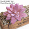 39Styles Purple Flocking Artificial Succulents Plants Home Garden Decoration DIY Plants Wall Flower Arrangement Fake Plants