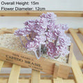 39Styles Purple Flocking Artificial Succulents Plants Home Garden Decoration DIY Plants Wall Flower Arrangement Fake Plants