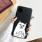 Cute Cartoon Character  Soft Silicone Phone Case For iPhone 6 7 8 Plus X XR XS 11Pro Max 11 Pro