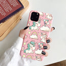 Cute Cartoon Character  Soft Silicone Phone Case For iPhone 6 7 8 Plus X XR XS 11Pro Max 11 Pro