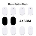 10Pcs/lot 4*4cm Electrode Pads For Tens Acupuncture Physiotherapy Machine Ems Nerve Muscle Stimulator Slimming Massager Patch