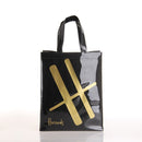 Fashion PVC Reusable Shopping Bag Women's Bag Eco Friendly London Shopper Bag Large Capacity Waterproof Handbag Shoulder Bag