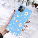 Floral Daisy Phone Case For iPhone 11 X XR XS Max 6S 7 8 7Plus 5