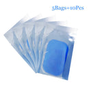 5 Pair(10pc)  Replacement Gel Pads For EMS Trainer Abdominal Muscle Stimulator Exerciser Replacement Massage Gel Patch