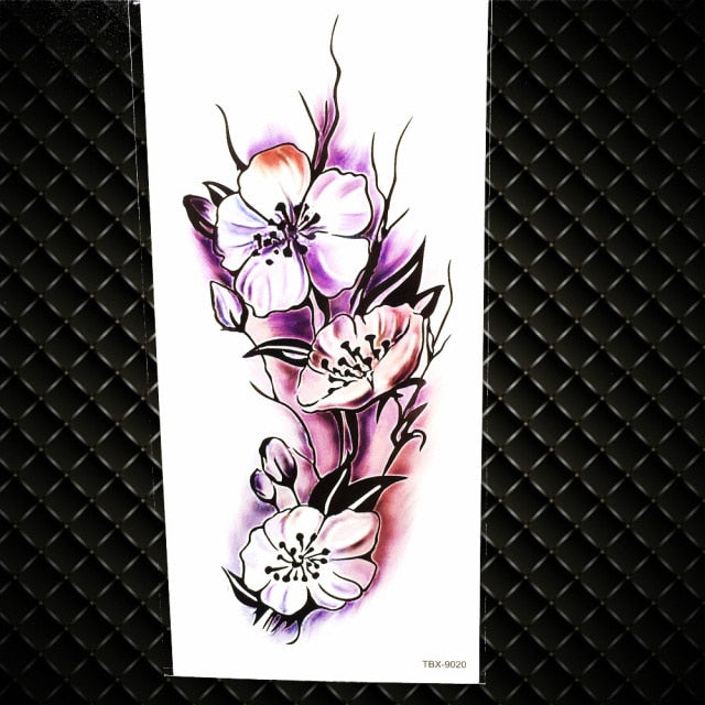 Cherry Sexy Lips Temporary Tattoos Sticker For Women Girls Kids Children Waterproof Tattoo Paper Butterfly Fake Body Art Tatoos