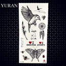 Cherry Sexy Lips Temporary Tattoos Sticker For Women Girls Kids Children Waterproof Tattoo Paper Butterfly Fake Body Art Tatoos