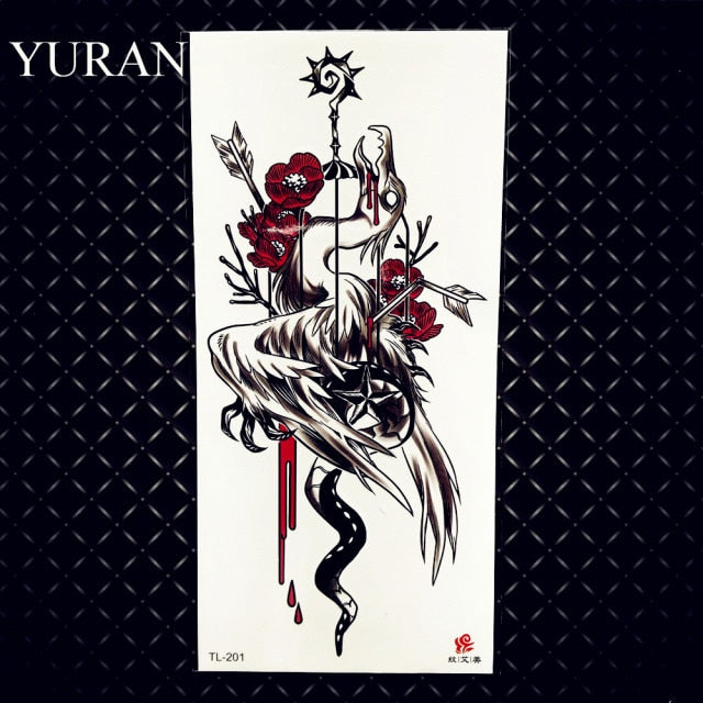 Cherry Sexy Lips Temporary Tattoos Sticker For Women Girls Kids Children Waterproof Tattoo Paper Butterfly Fake Body Art Tatoos