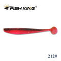 FISH KING New Shad Fishing Lure Soft Lure 90mm 120mm 160mm Wobblers Odor Attractant Carp Silicone Bait Pike Bass Artificial Bait