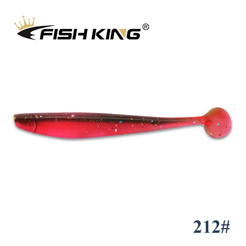 FISH KING New Shad Fishing Lure Soft Lure 90mm 120mm 160mm Wobblers Odor Attractant Carp Silicone Bait Pike Bass Artificial Bait
