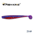 FISH KING New Shad Fishing Lure Soft Lure 90mm 120mm 160mm Wobblers Odor Attractant Carp Silicone Bait Pike Bass Artificial Bait