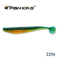FISH KING New Shad Fishing Lure Soft Lure 90mm 120mm 160mm Wobblers Odor Attractant Carp Silicone Bait Pike Bass Artificial Bait