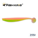FISH KING New Shad Fishing Lure Soft Lure 90mm 120mm 160mm Wobblers Odor Attractant Carp Silicone Bait Pike Bass Artificial Bait