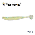 FISH KING New Shad Fishing Lure Soft Lure 90mm 120mm 160mm Wobblers Odor Attractant Carp Silicone Bait Pike Bass Artificial Bait