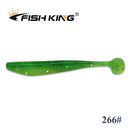 FISH KING New Shad Fishing Lure Soft Lure 90mm 120mm 160mm Wobblers Odor Attractant Carp Silicone Bait Pike Bass Artificial Bait