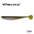 FISH KING New Shad Fishing Lure Soft Lure 90mm 120mm 160mm Wobblers Odor Attractant Carp Silicone Bait Pike Bass Artificial Bait