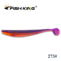 FISH KING New Shad Fishing Lure Soft Lure 90mm 120mm 160mm Wobblers Odor Attractant Carp Silicone Bait Pike Bass Artificial Bait