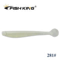 FISH KING New Shad Fishing Lure Soft Lure 90mm 120mm 160mm Wobblers Odor Attractant Carp Silicone Bait Pike Bass Artificial Bait