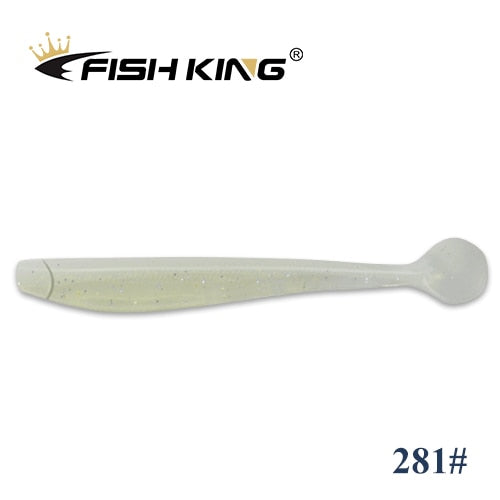 FISH KING New Shad Fishing Lure Soft Lure 90mm 120mm 160mm Wobblers Odor Attractant Carp Silicone Bait Pike Bass Artificial Bait