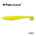 FISH KING New Shad Fishing Lure Soft Lure 90mm 120mm 160mm Wobblers Odor Attractant Carp Silicone Bait Pike Bass Artificial Bait