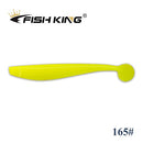 FISH KING New Shad Fishing Lure Soft Lure 90mm 120mm 160mm Wobblers Odor Attractant Carp Silicone Bait Pike Bass Artificial Bait