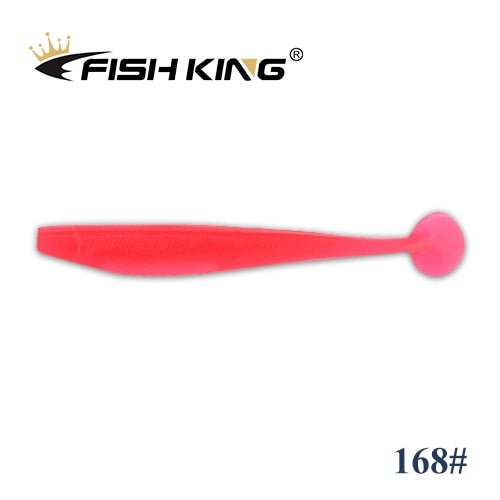 FISH KING New Shad Fishing Lure Soft Lure 90mm 120mm 160mm Wobblers Odor Attractant Carp Silicone Bait Pike Bass Artificial Bait