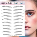 O.TWO.O 4D Hair Like Eyebrows Makeup Waterproof Eyebrow Tattoo Sticker Long Lasting Natural Fake Eyebrow Stickers Cosmetics