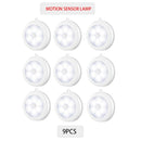 6/3 LEDs PIR Motion Sensor Light Cupboard Wardrobe Bedroom Night Lamp LED Under Cabinet Night Light For Closet Stairs Kitchen