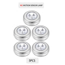 6/3 LEDs PIR Motion Sensor Light Cupboard Wardrobe Bedroom Night Lamp LED Under Cabinet Night Light For Closet Stairs Kitchen