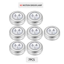 6/3 LEDs PIR Motion Sensor Light Cupboard Wardrobe Bedroom Night Lamp LED Under Cabinet Night Light For Closet Stairs Kitchen