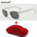 WarBLade Cool Kids Sunglasses Children Anti-uv Sun Glasses Boys Girls Baby Eyeglasses Coating Lens UV 400 Protection With Case