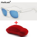WarBLade Cool Kids Sunglasses Children Anti-uv Sun Glasses Boys Girls Baby Eyeglasses Coating Lens UV 400 Protection With Case